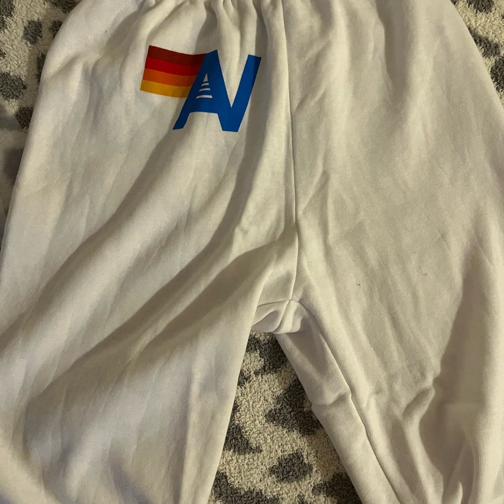 Aviator Nation White Logo joggers Small - Picture 4 of 6